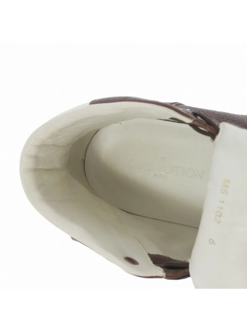 Louis Vuitton Surfside Line High Cut Sneakers 6 Brown
